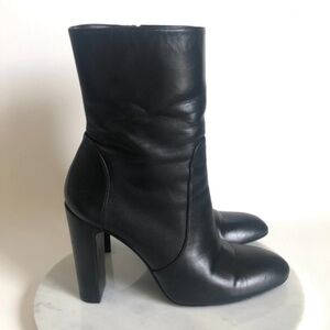 Stuart Weitzman Black Ankle Boots